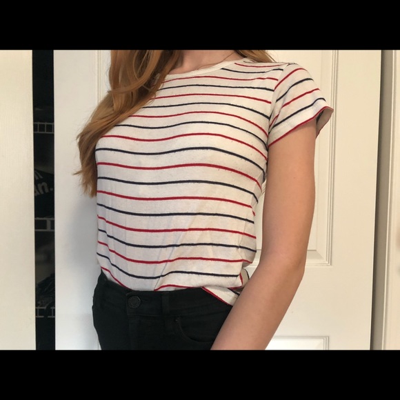 Brandy Melville Striped T shirt - Picture 3 of 4
